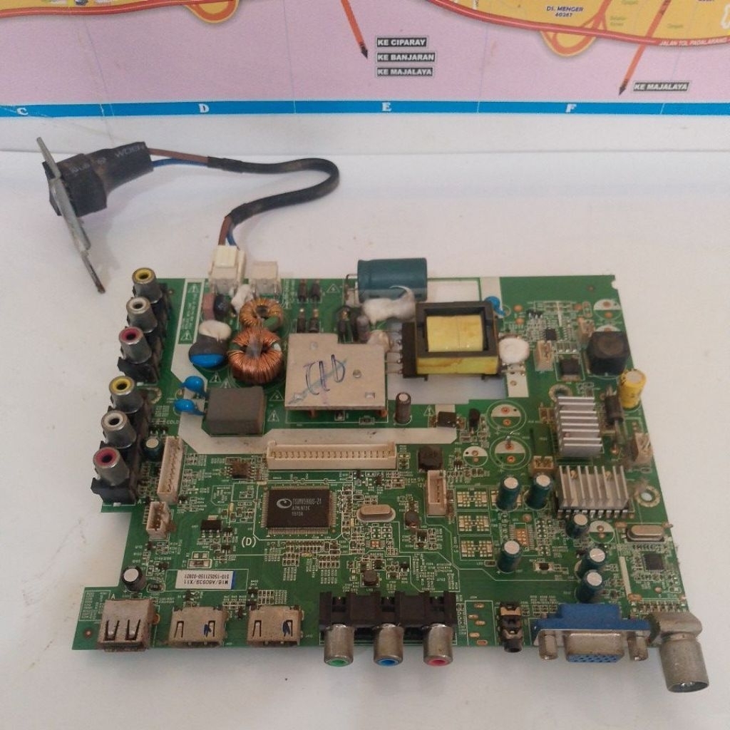 Mainboard TV 24" MERK AQUA LED(Motherboard) untuk TV LED 24 inci.