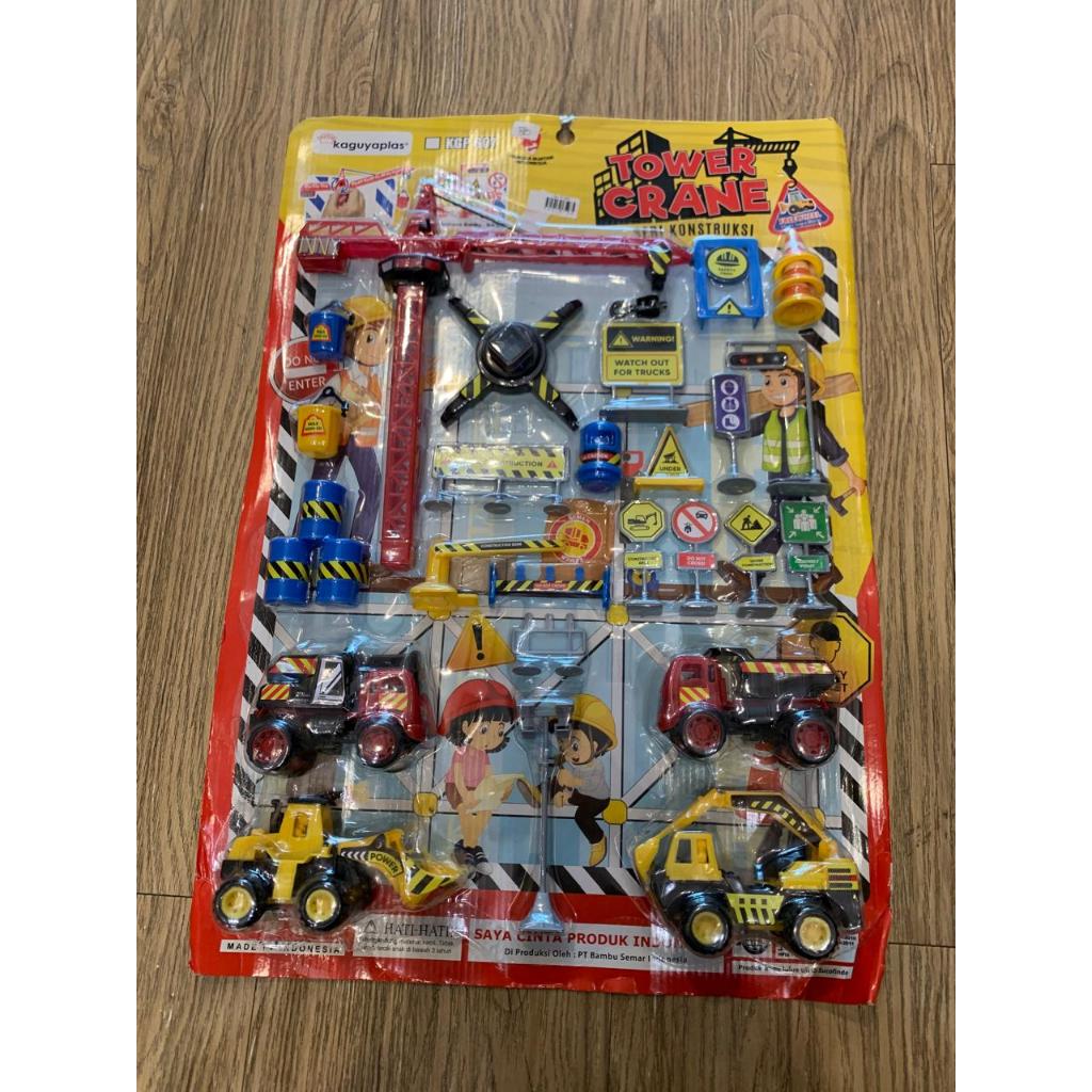 Kaguyaplas Tower Crane Seri Konstruksi