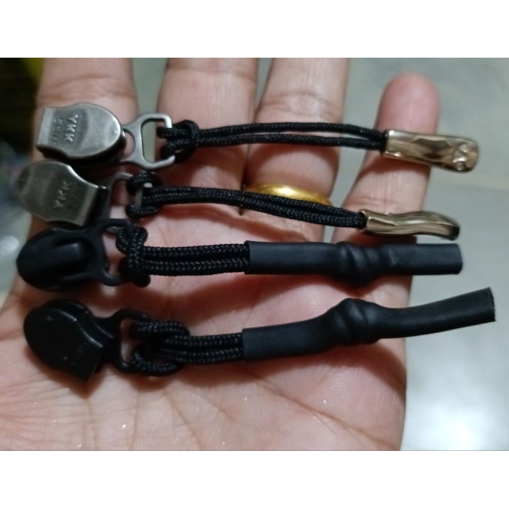 Kepala Resleting ykk koil (halus) no 5 terbalik