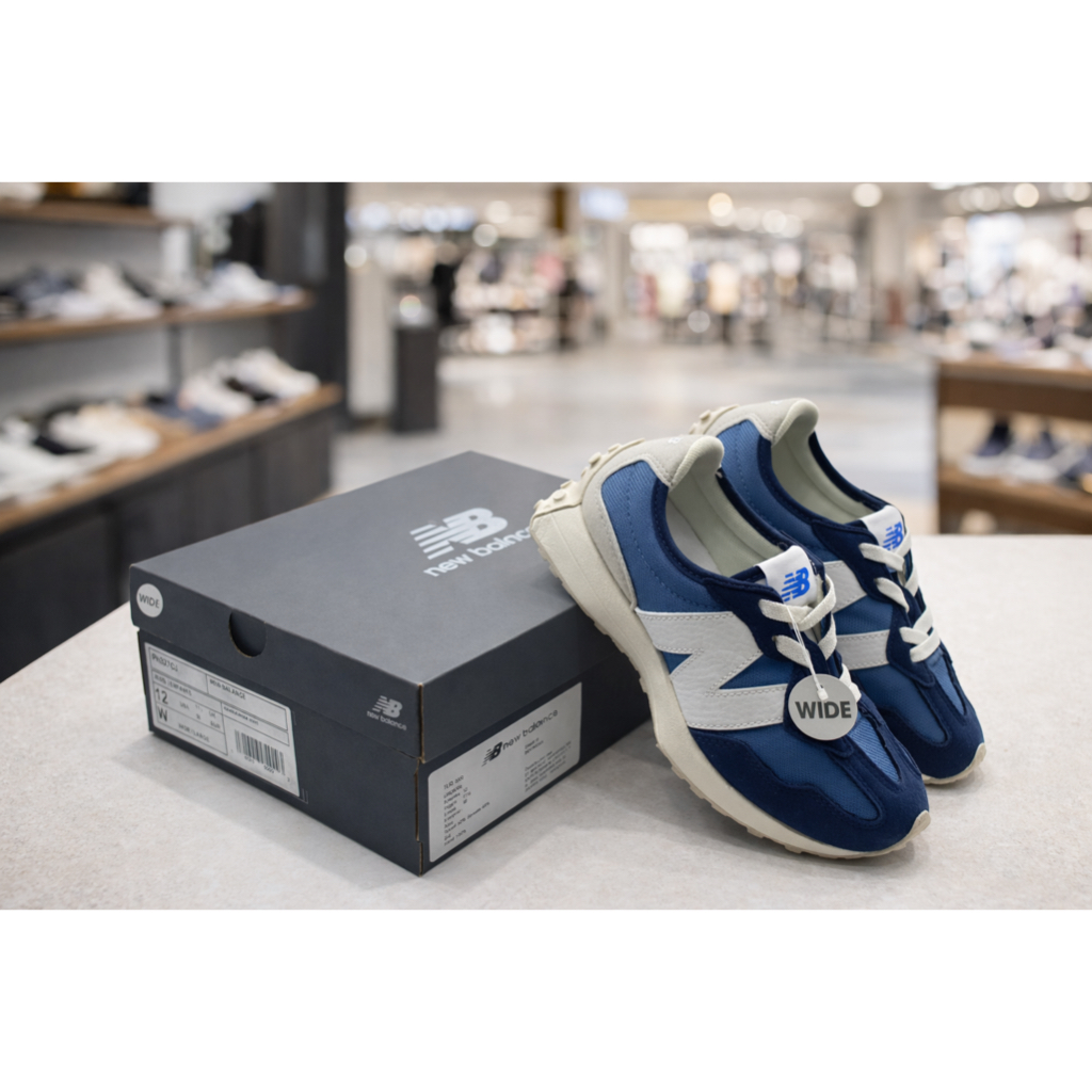 New balance 327 kids blue