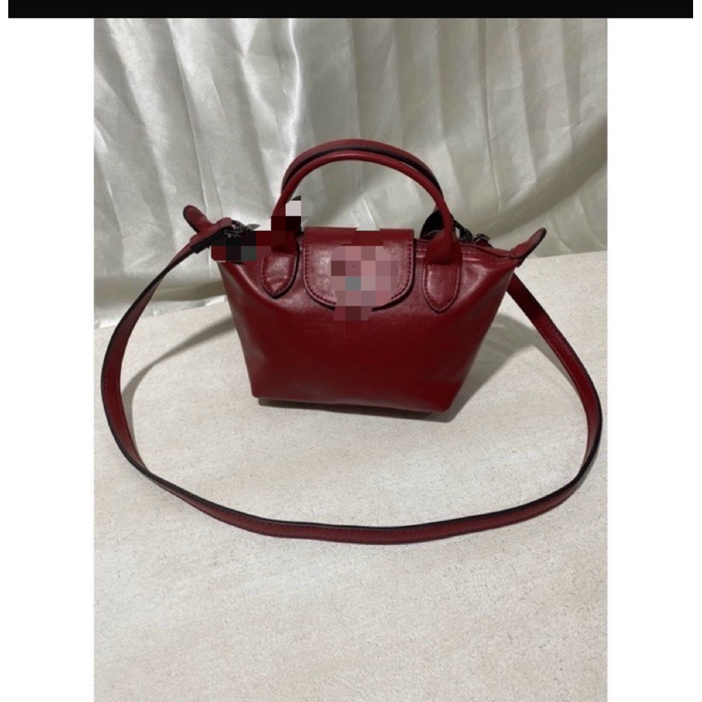 JABAG TAS WANITA CUIR HONEY MAROON