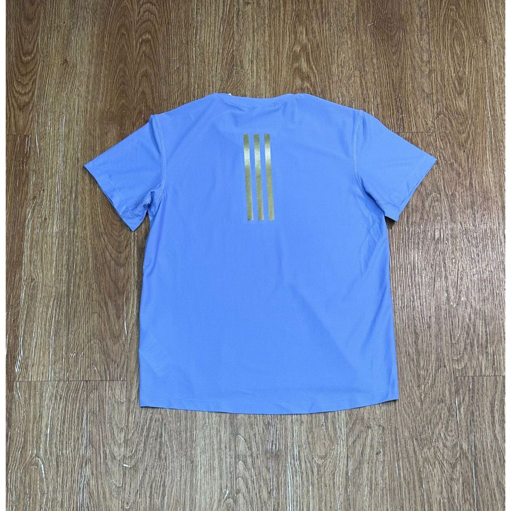 Kaos Sport Olahraga Wanita Adidas 50th BMW Berlin Marathon 2024 Fashion Run Aeroready Women Reject T