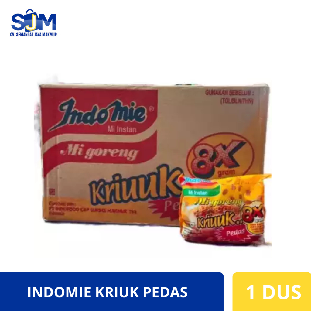 INDOMIE GORENG KRIUK PEDAS 1 DUS
