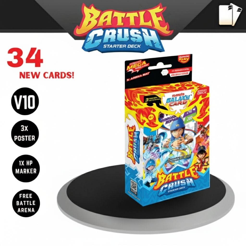 Battle Crush Starter Deck - Boboiboy Monsta Galaxy Card