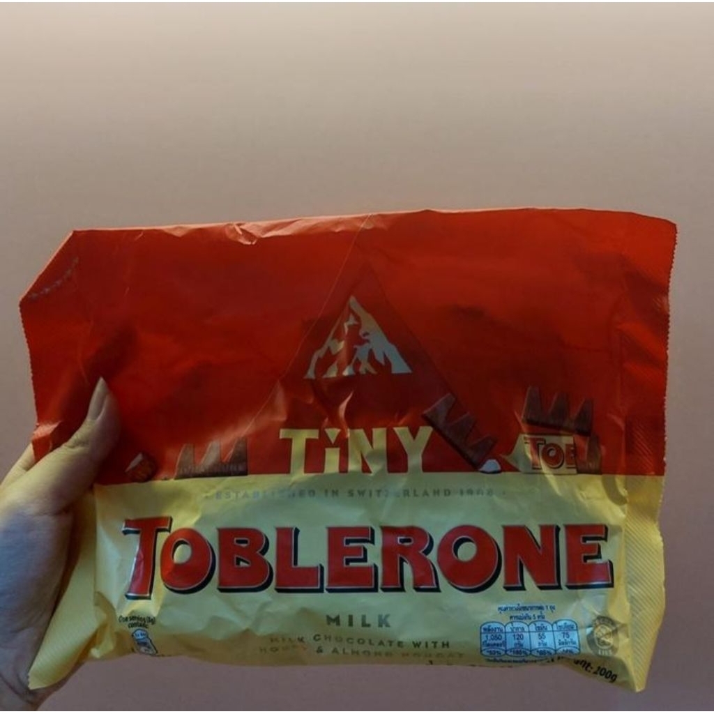Toblerone mini milk chocolate 25pcs