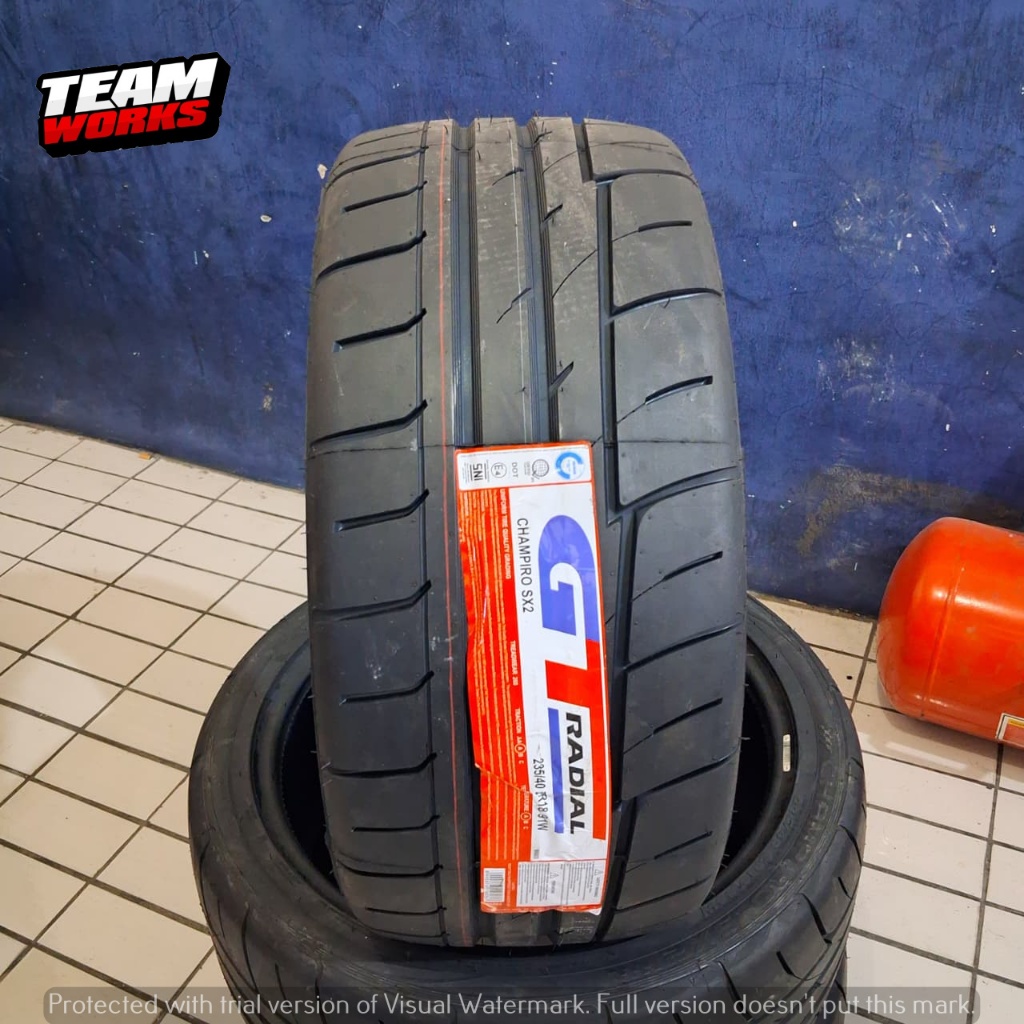 BAN MOBIL BALAP MURAH RING 18 GT RADIAL CHAMPIRO SX2 UKURAN 235 40 R18 BAN SEMI SLICK BEKASI TIMUR