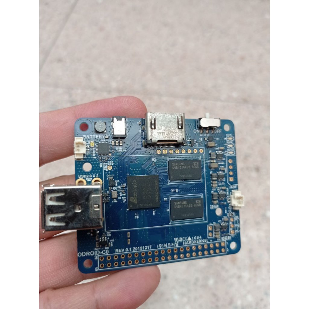 Android Dev ODROID C0 1.5GHZ Quad Core Mini PC Connector Soldered