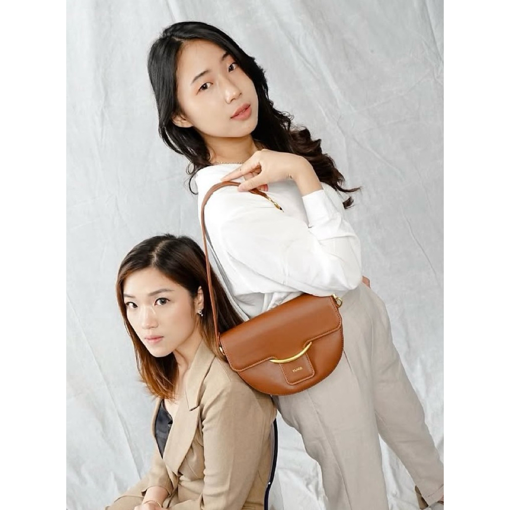 Tas moonre bag by yuire new ada tali panjang bisa di adjust (sesuaikan) bahan premium, free box dan 
