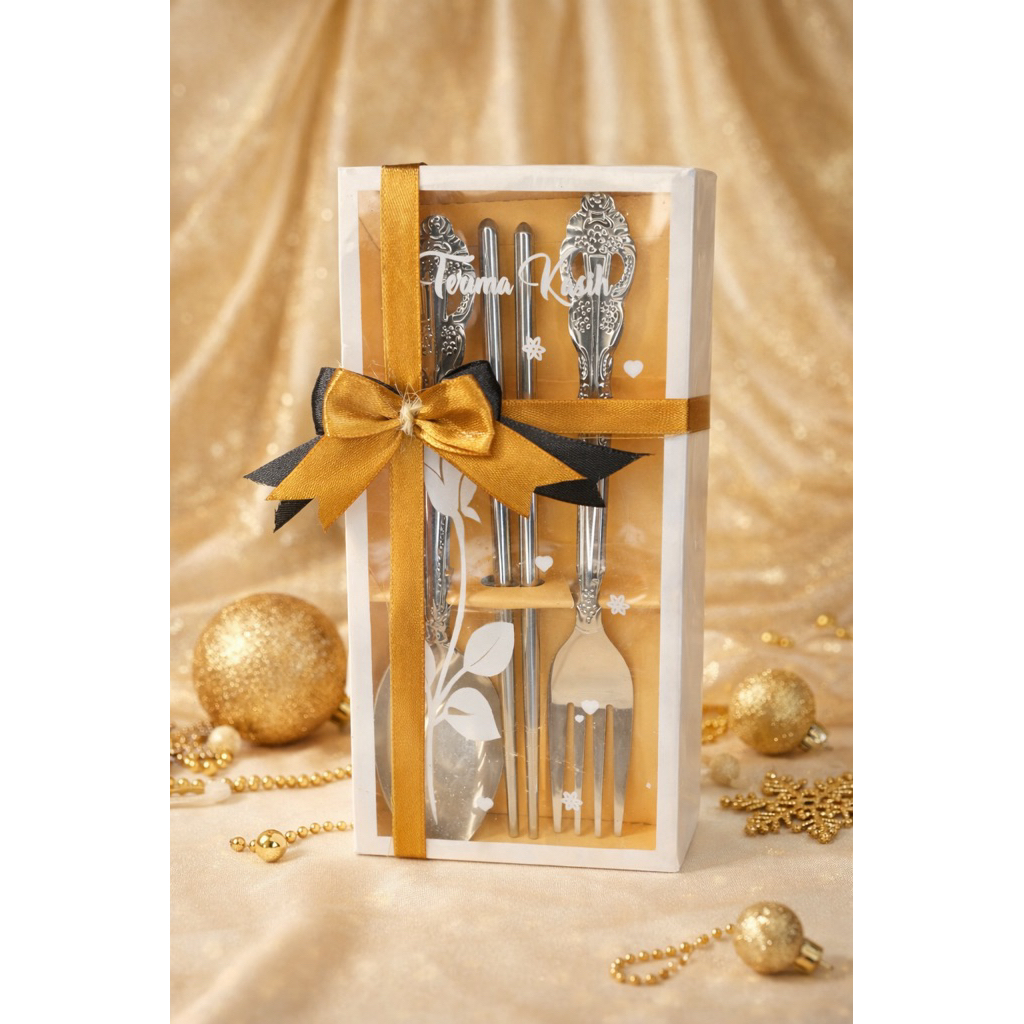 Souvenir Pernikahan sendok, garpu, dan sumpit | Souvenir murah | Souvenir nikah | Souvenir pernikaha