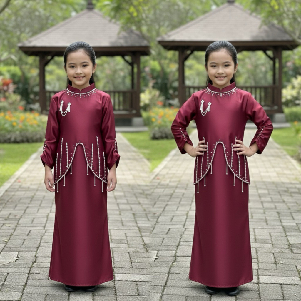 Clarissa Gamis Anak // Gamis Terbaru Anak Perempuan