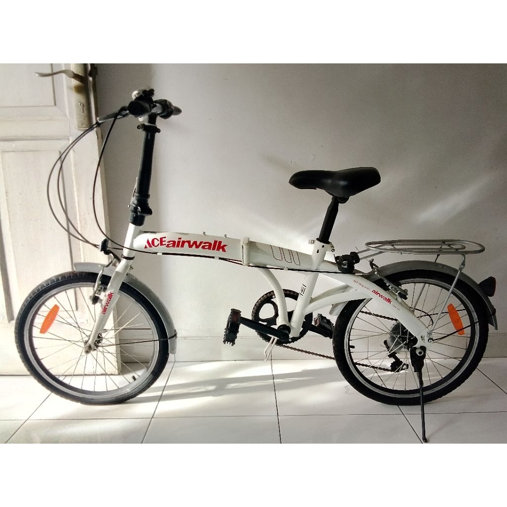 SEPEDA LIPAT ACE AIRWALK 20 INCH expresso second