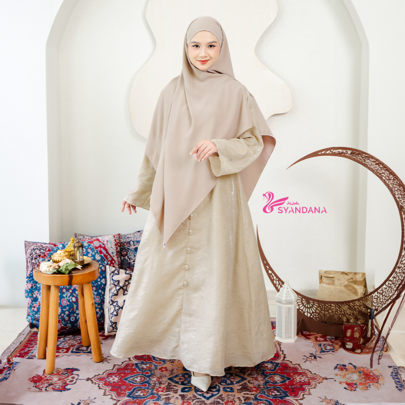 Hijab Syandana Beraya Dress Gamis Dewasa Gamis Lebaran Terbaru 2026