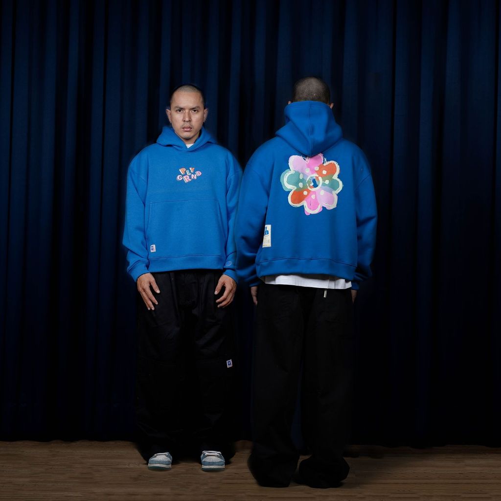 Playground Hoodie Boxy Sparks Cut Oversize