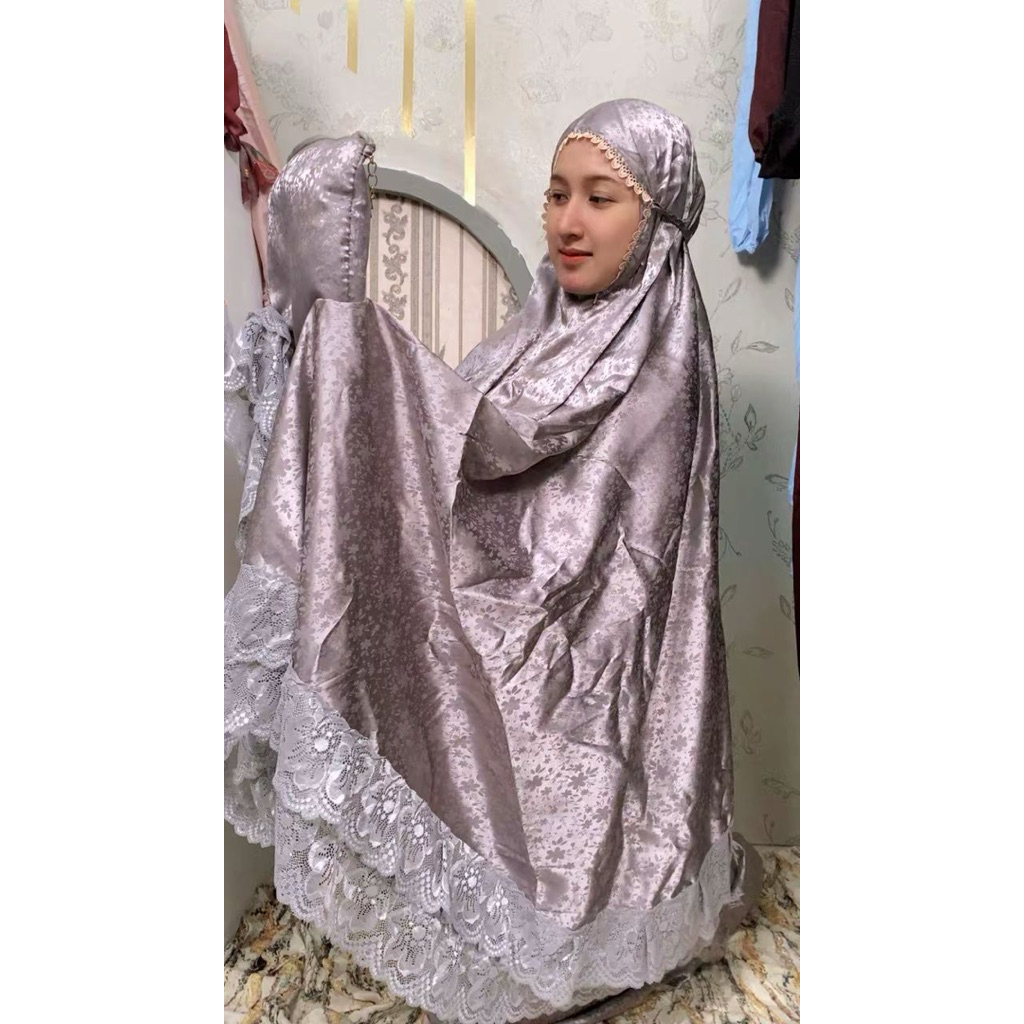 Mukena mewah premium elegan adem