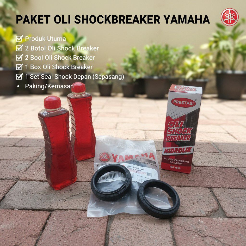 seal shock depan dan oli shock Yamaha Byson R25 MT-25