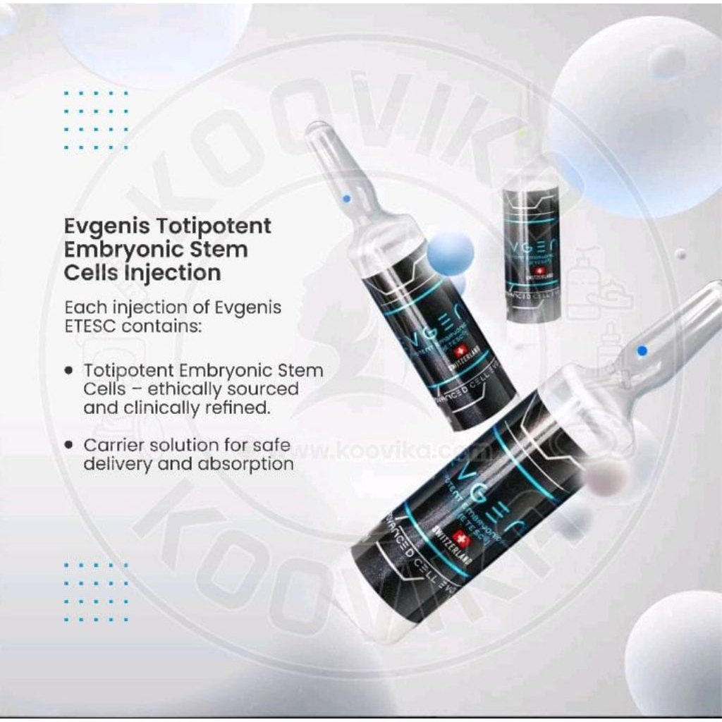 EVGENIS TOTIPOTENT EMBRYONIC STEM CELL EVGENIS MILKY WHITE