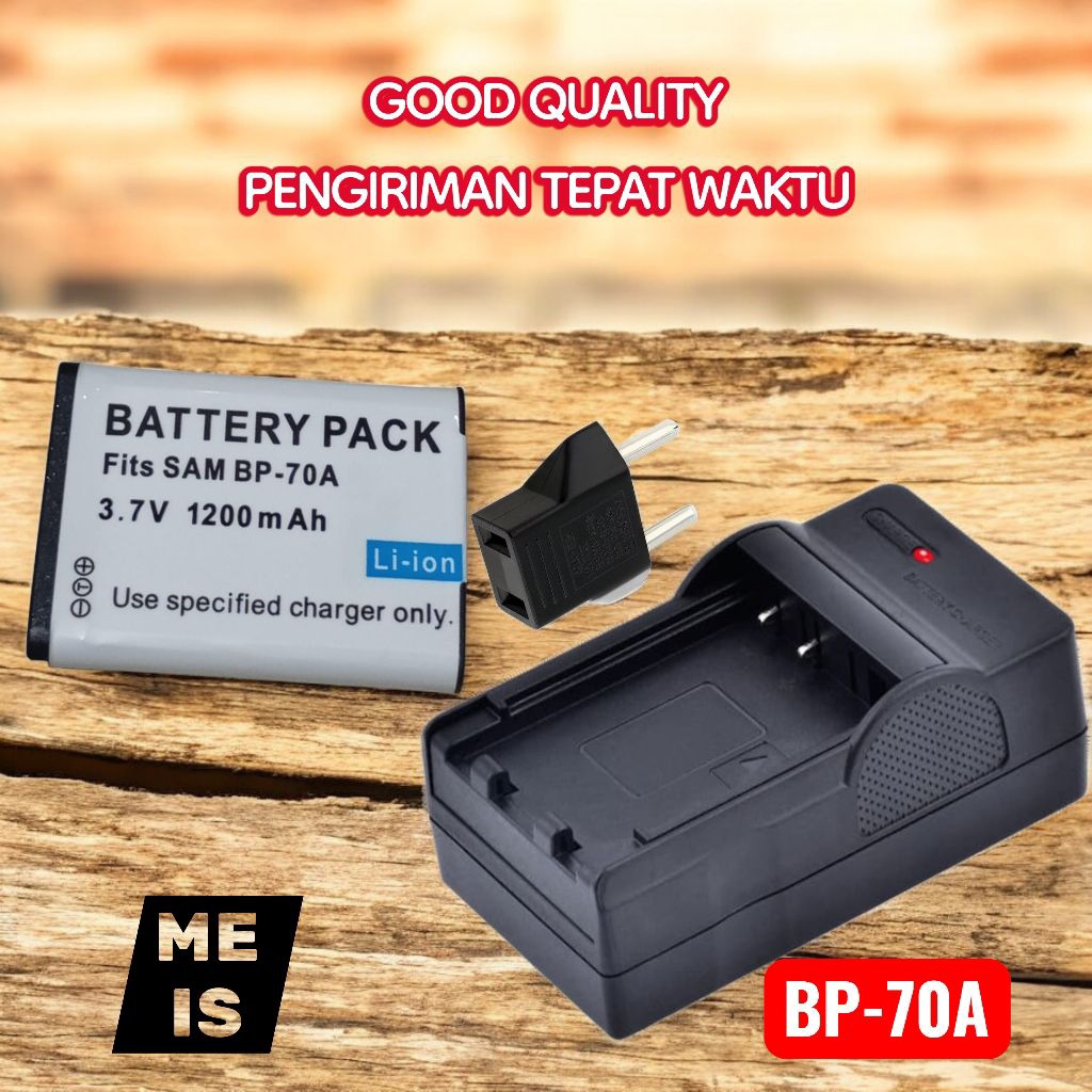 Charger & Baterai Kamera Digital Samsung SL50 SL600 MV800 Casan Batre Battery Carger