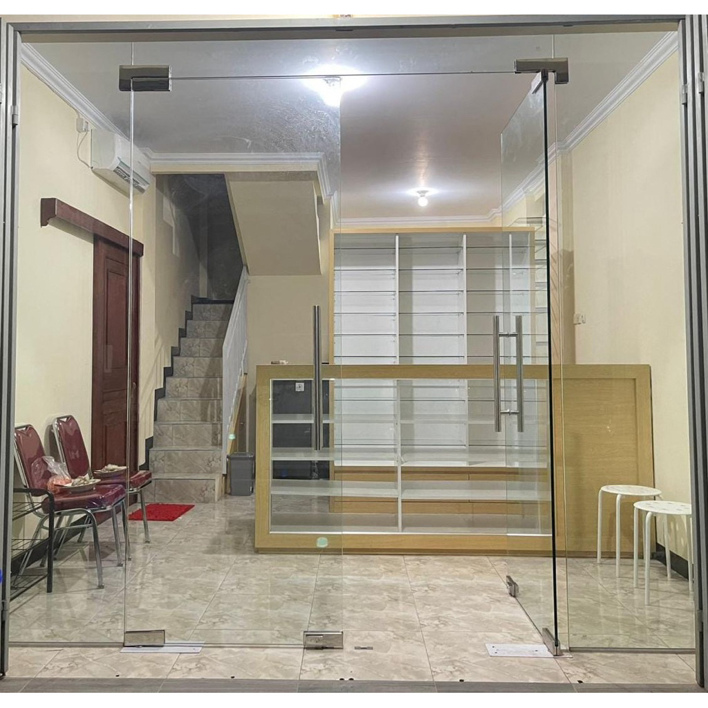 PINTU KACA RUKO/PINTU KACA KANTOR