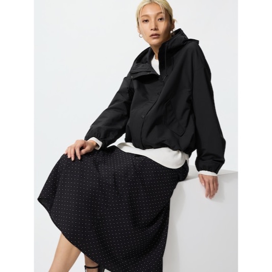 Uniqlo Cotton Blend Short Parka