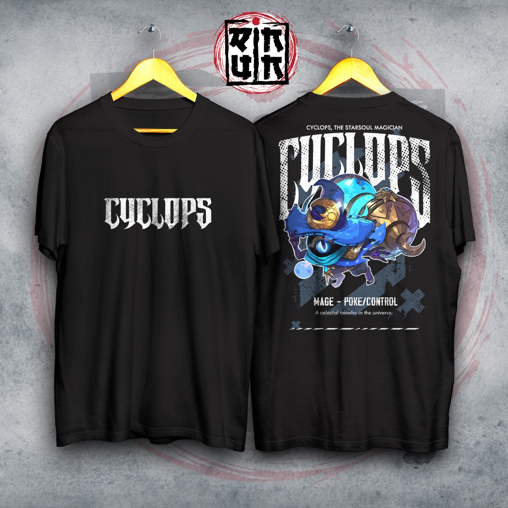 Mobile Legends Cyclops Tshirt Kaos Distro Cotton Combed Kualitas Premium