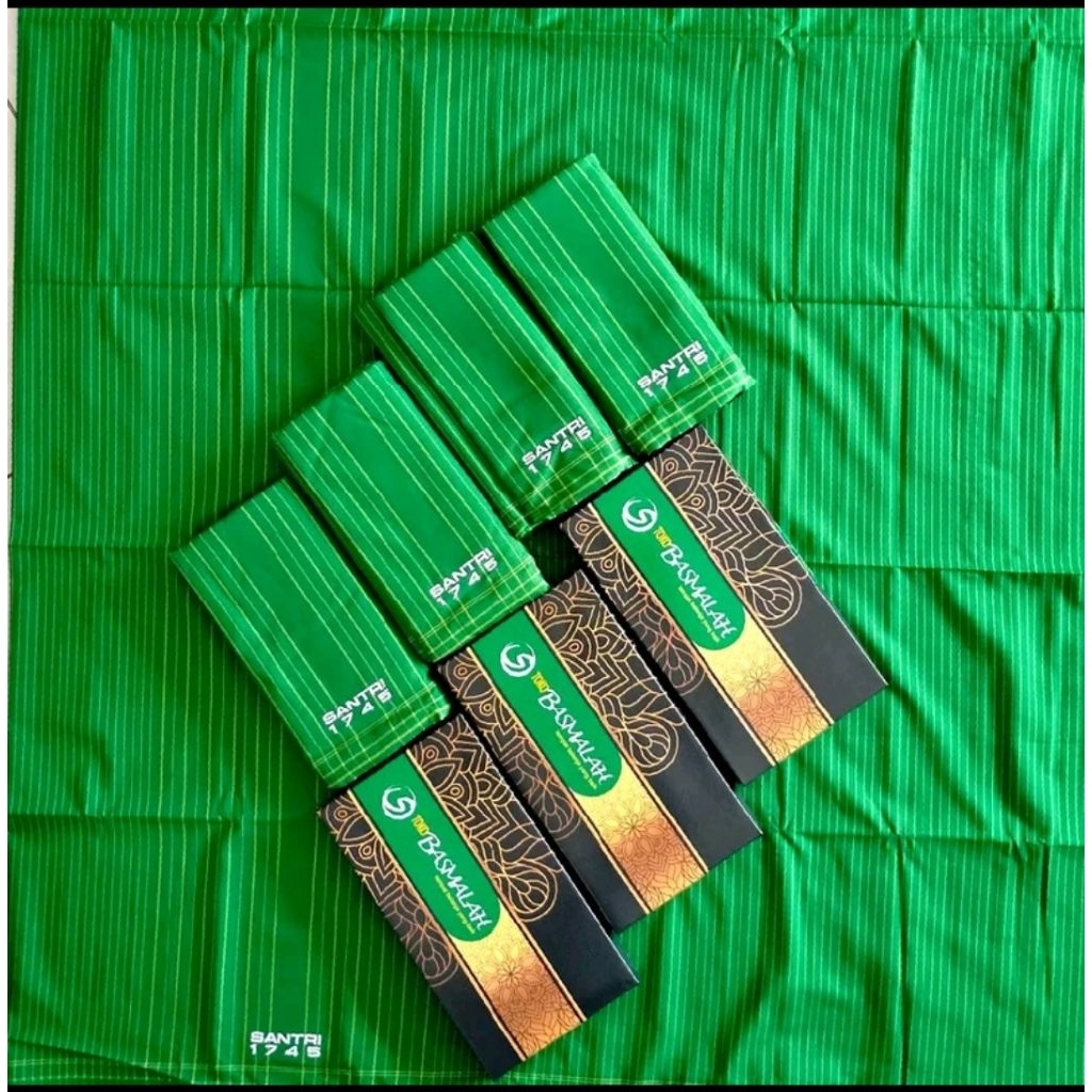 Sarung Seragam Santri 1745 /Sarung Sidogiri/Sarung Santri Sidogiri Dewasa & Junior