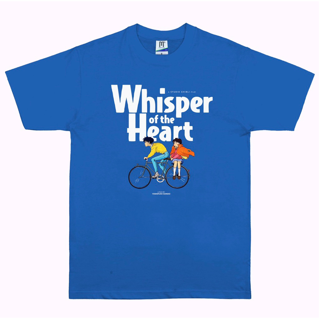 kaos Film Whisper of the heart _ anime t-shirt