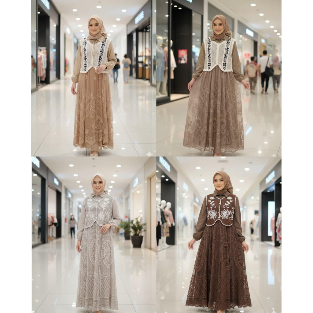 New Arrival Dress Brukat