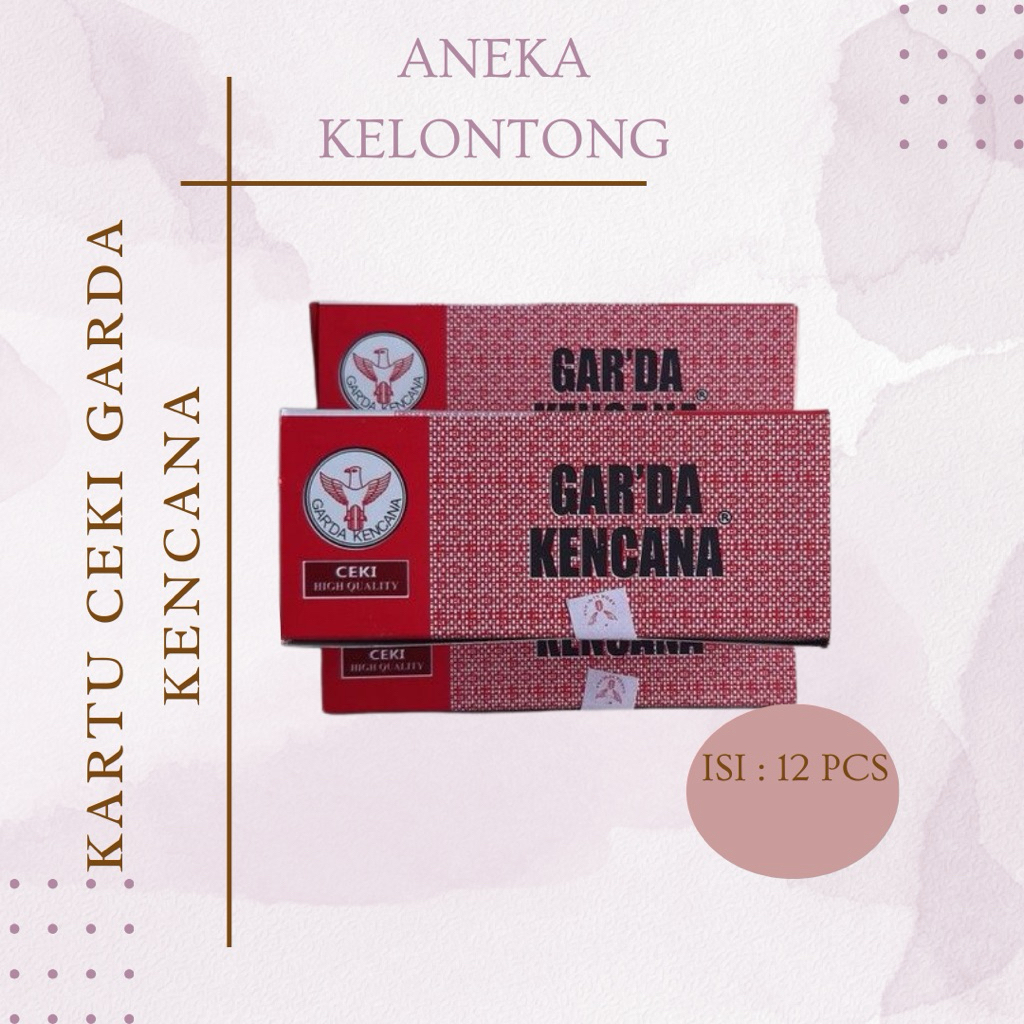 Kartu ceki garda kencana / kartu gaple - pack