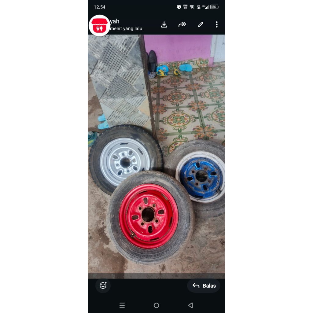 PELEK MOBIL Ring 12 3 pcs + BAN