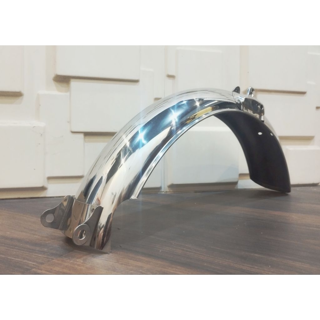 Spakbor Fender Mud Guard Belakang Import OEM Stainless Steel Honda CL70 CL50 SS50 Scrambler cocok un