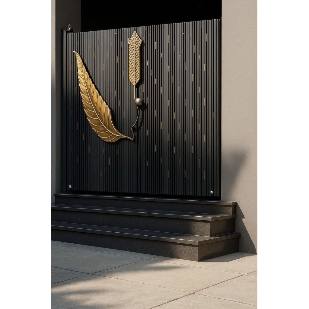 pintu pagar rumah.pintu utama jati.pintu garasi.pintu jati