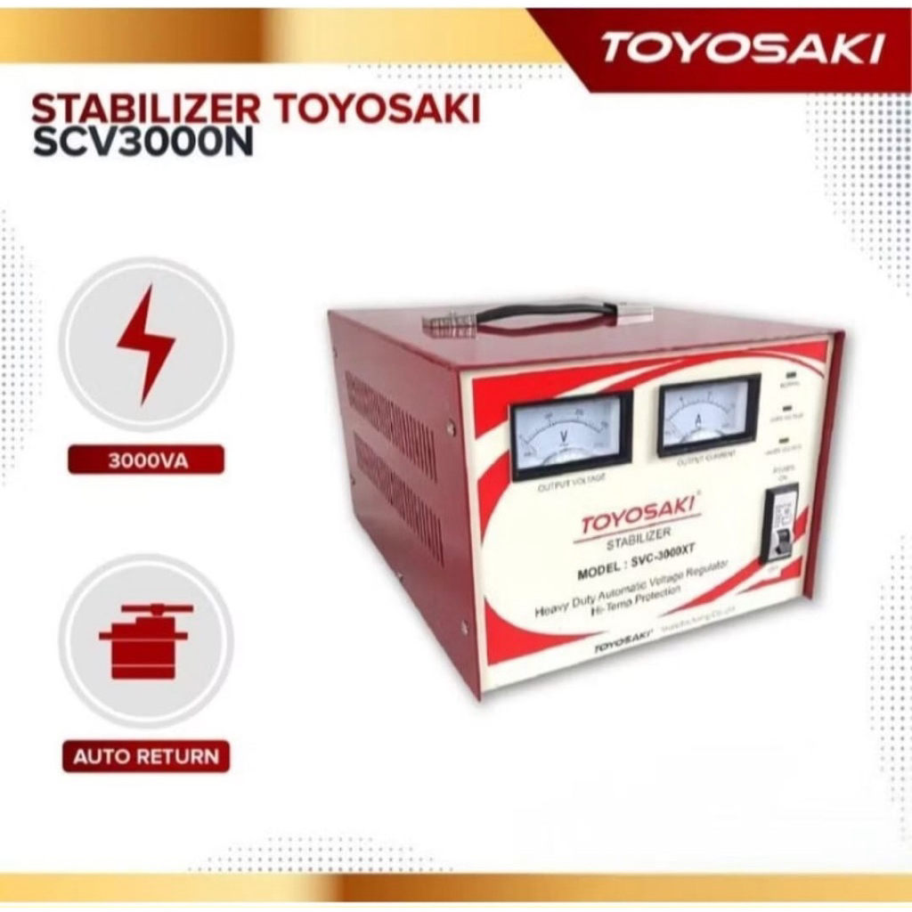Stabilizer 3000 Watt Toyosaki SVC-3000XT