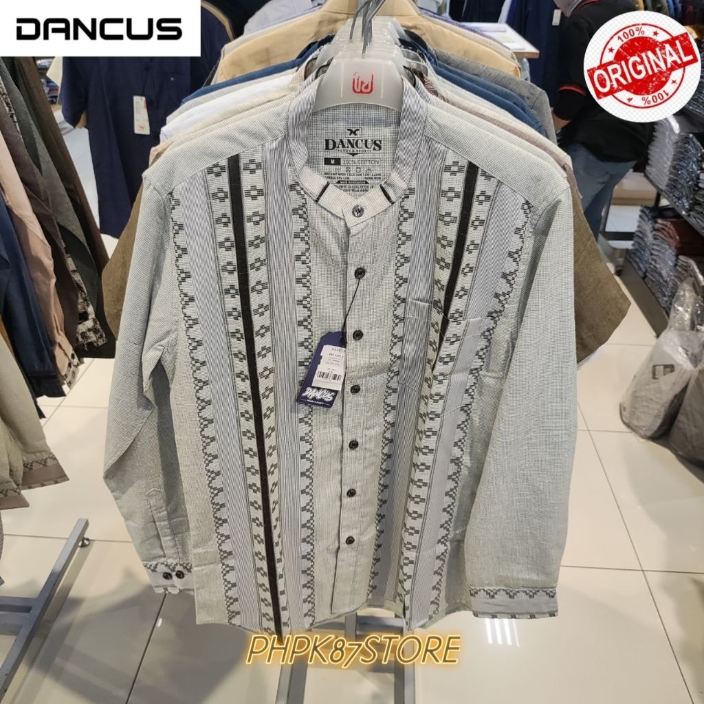 DANCUS KEMEJA KOKO PANJANG PRIA ORIGINAL PREMIUM