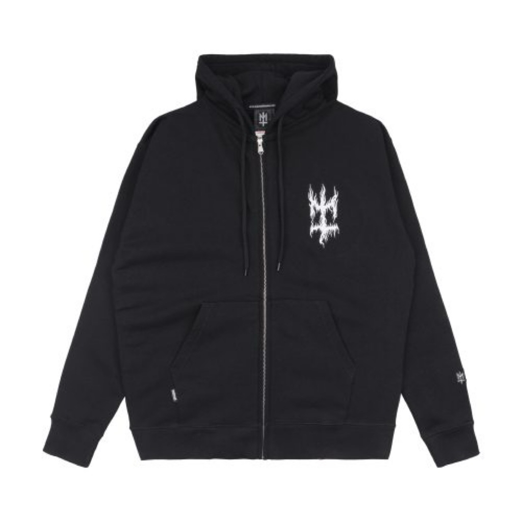 MELTAE Maternal Disaster zip-up hoodie