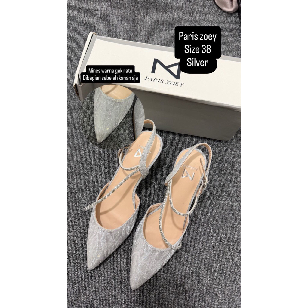 New sepatu heels paris zoey