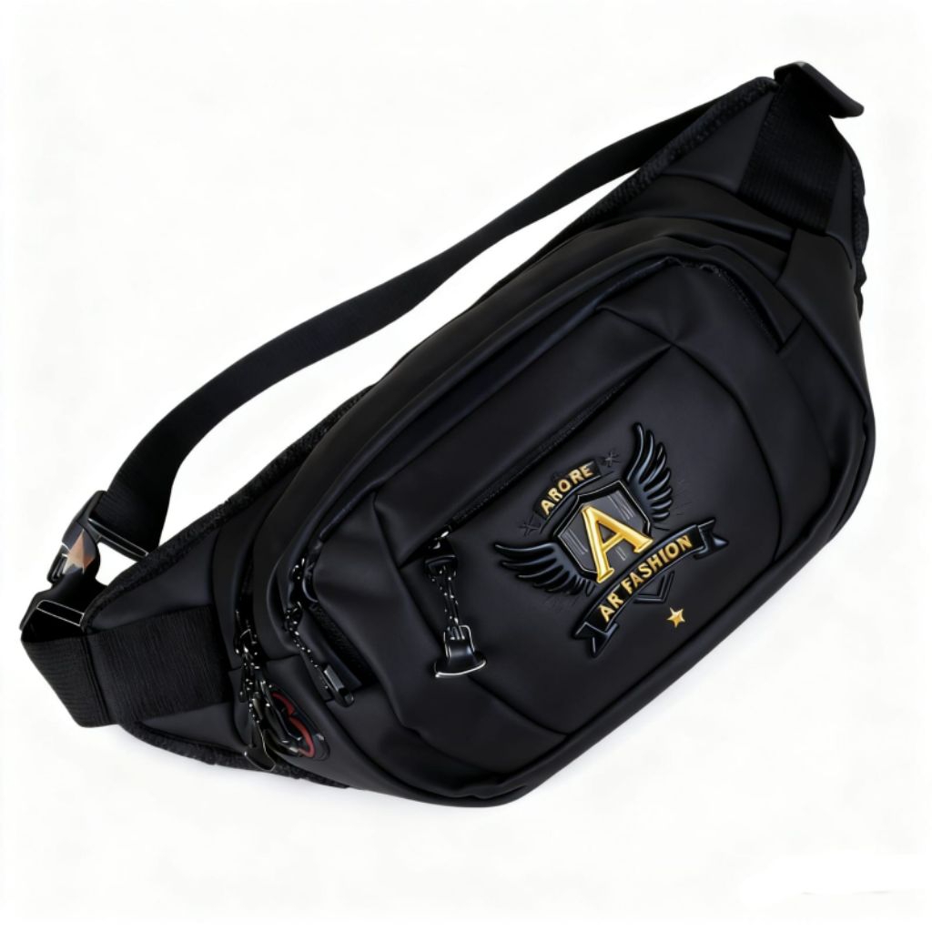 tas selempang bahan codura viu motif anti air kualitas premium