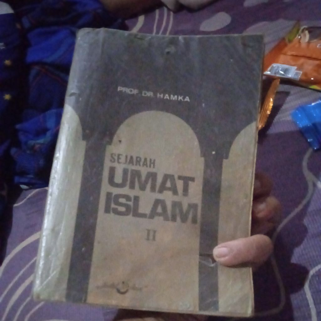 buku Hamka, Sejarah Umat Islam ll, buku original jadul
