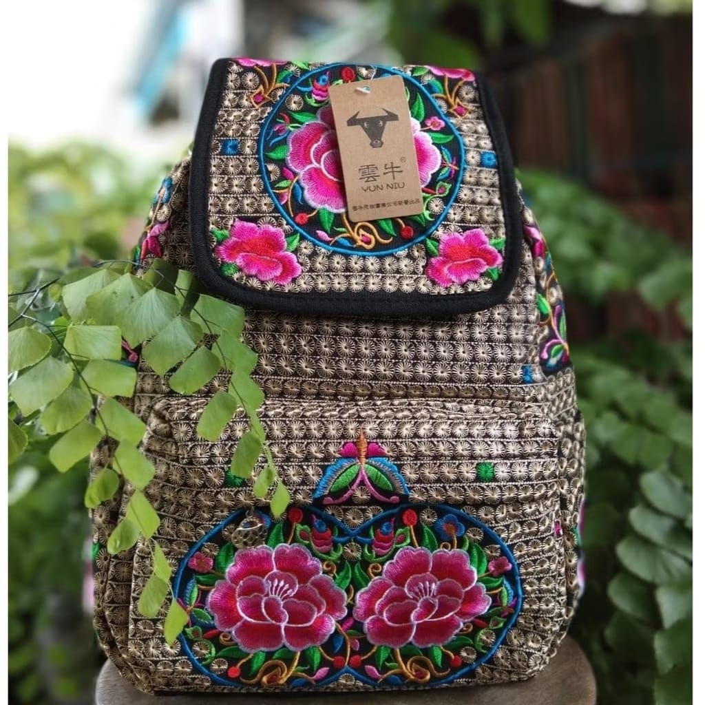 Tas Ransel Bordir Bangkok