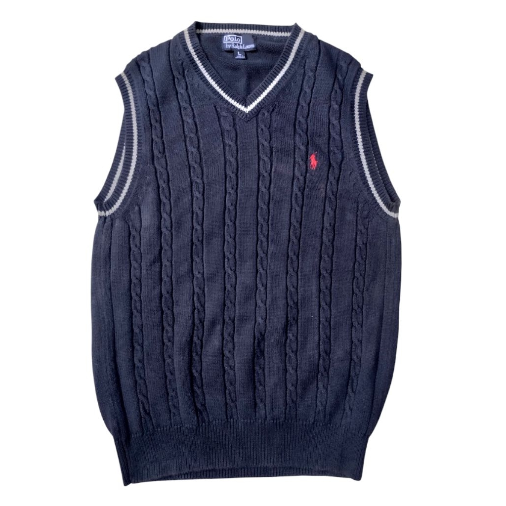 Rompi Rajut/ Vest Polo Ralph Lauren ori