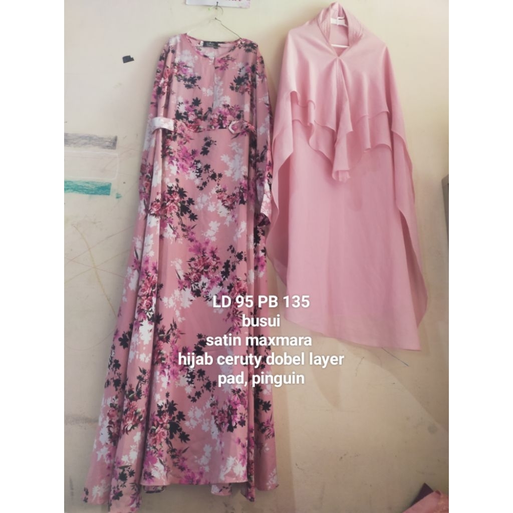 PL PRIBADI GAMIS MAYUNG  SET KHIMAR