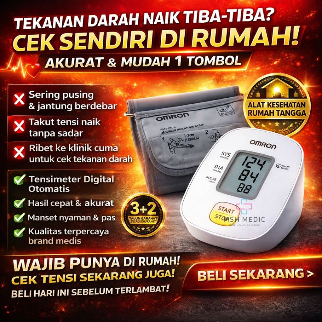 OMRON Blood Pressure Monitor HEM 7121J Tensimeter Digital , Tensimeter Digital Omron Original