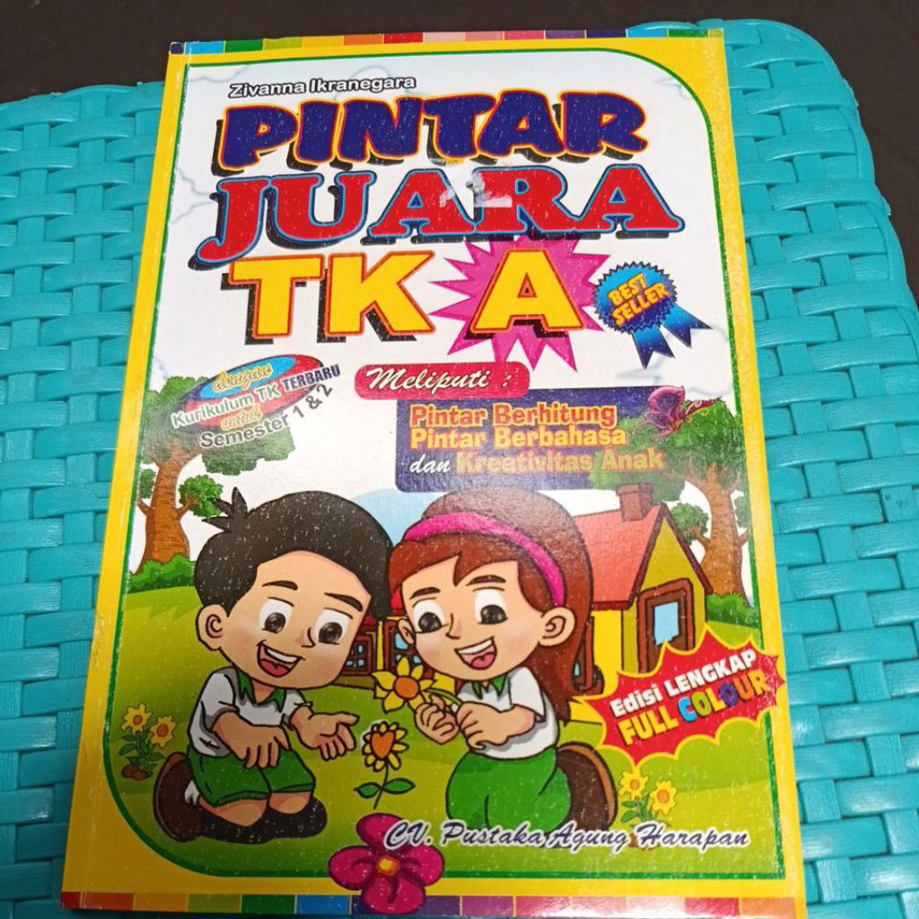 buku aktivitas anak membaca berhitung TK A