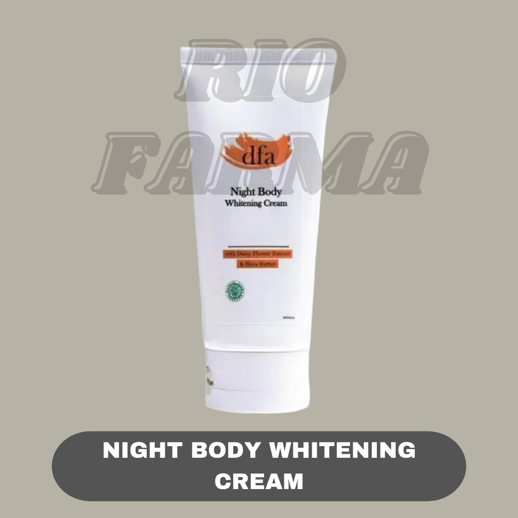 DFA Night Body Whitening Cream 100gr