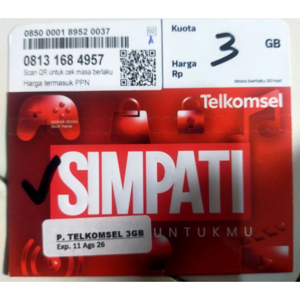 perdana simpati 11 digit murah