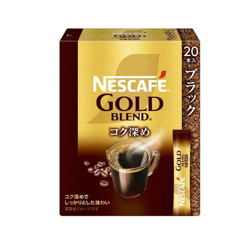 Kopi Bubuk Nescafe Gold Blend Rich Deep Stick Black Instant Coffee 1 Pack Isi 2 Pcs x 2 Gram