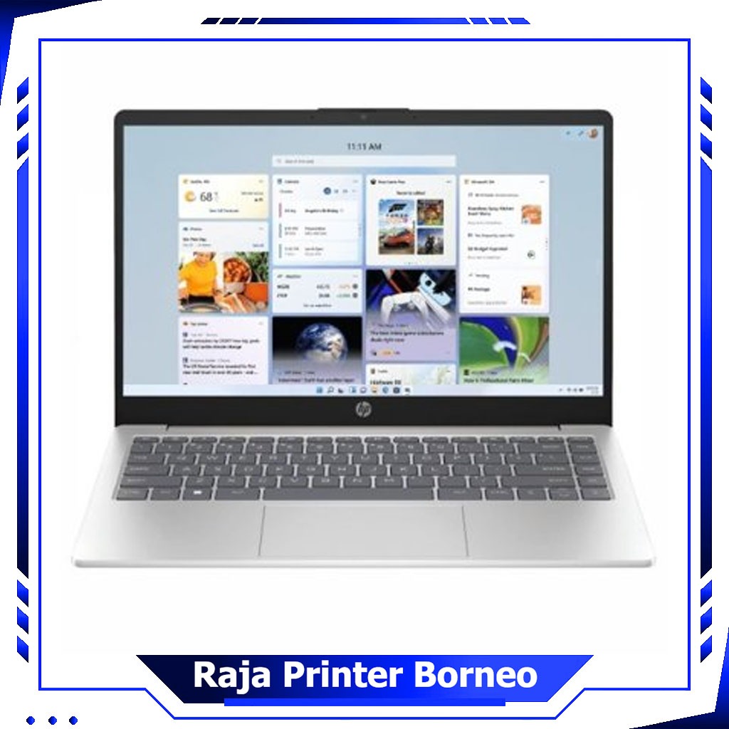 Laptop HP 14-EP0260TU Intel Windows 11 Core i3 RAM 8GB 512GB SSD Gold Garansi Resmi