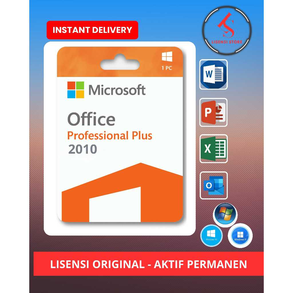 Aktivasi Office 2010 Pro Plus - Lisensi Original Office 2010 - Office2010 Permanen