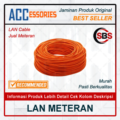 KABEL LAN CCTV UTP CAT6 NETWORKING METERAN