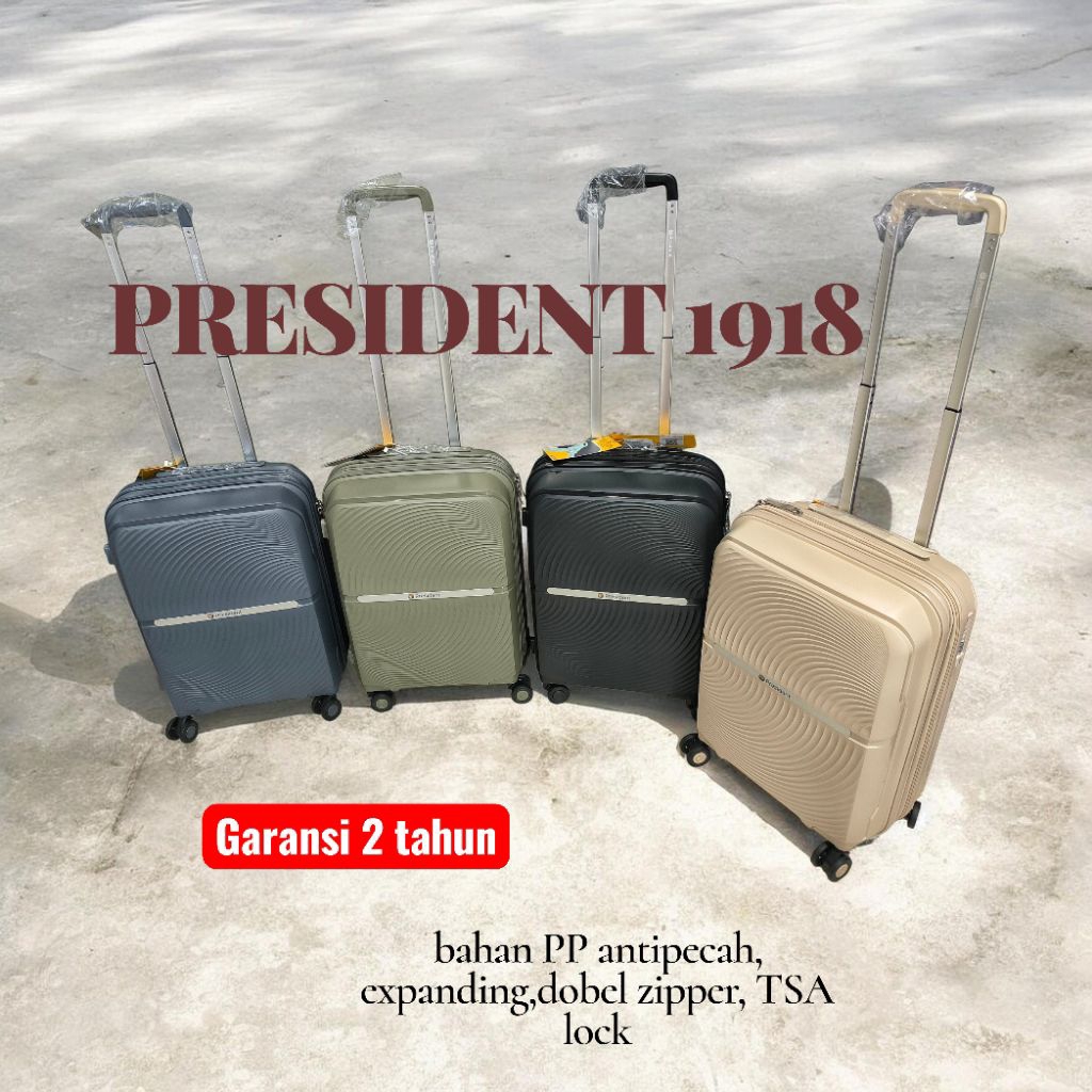 Koper President 1918/1920 kabin size 20 inch Original