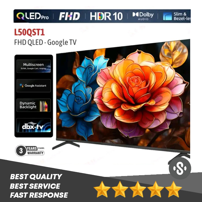 CHANGHONG L50QST1 QLED TV 50 INCH FULL HD SMART TV HDR10